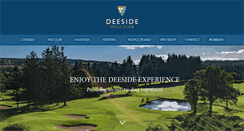 Desktop Screenshot of deesidegolfclub.com